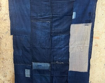 ヴィンテージの日本製藍染めボロ布 #3410 - Etsy 日本