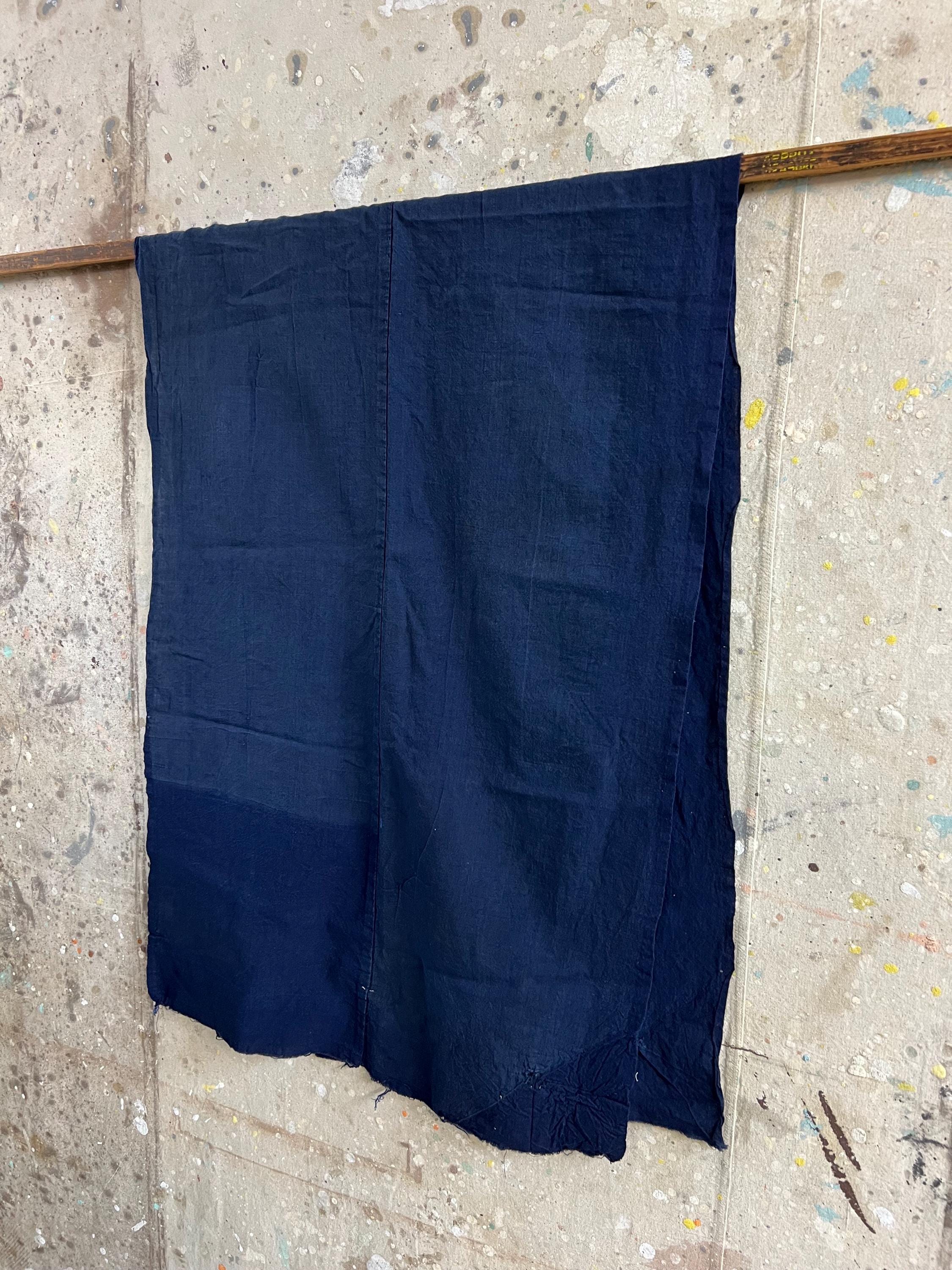 Vintage Japanese Indigo Dyed Fabric Length #3117 - Etsy Norway