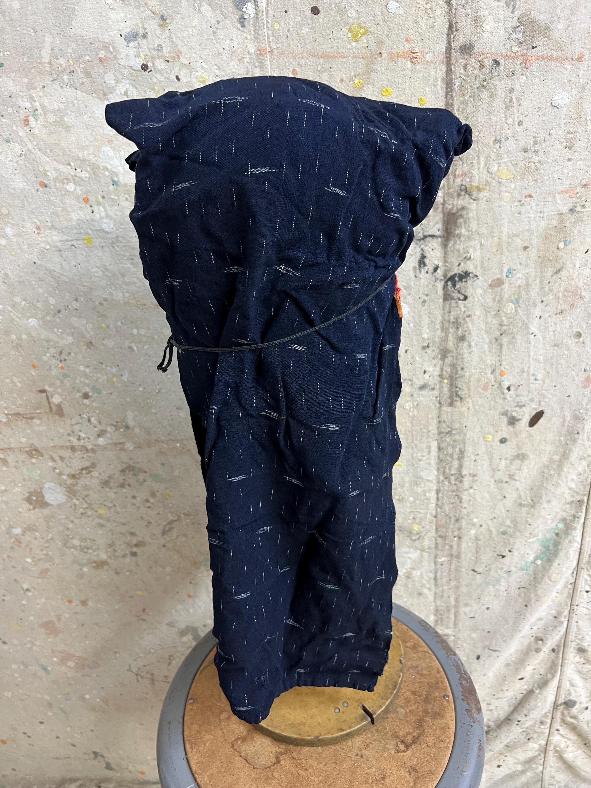Vintage Japanese Indigo Kasuri Dyed Zukin #3347 - Etsy