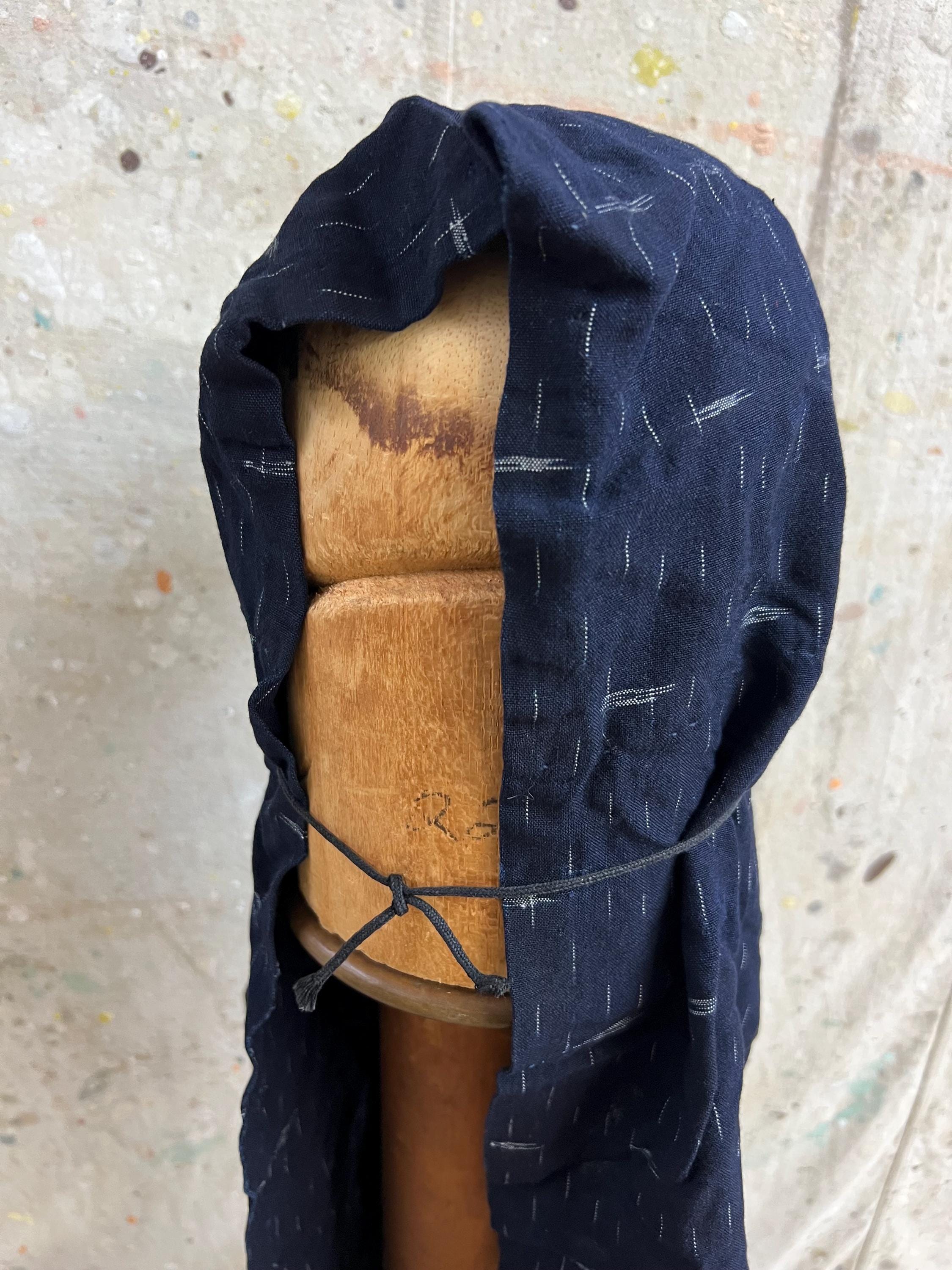 Vintage Japanese Indigo Kasuri Dyed Zukin #3348 - Etsy
