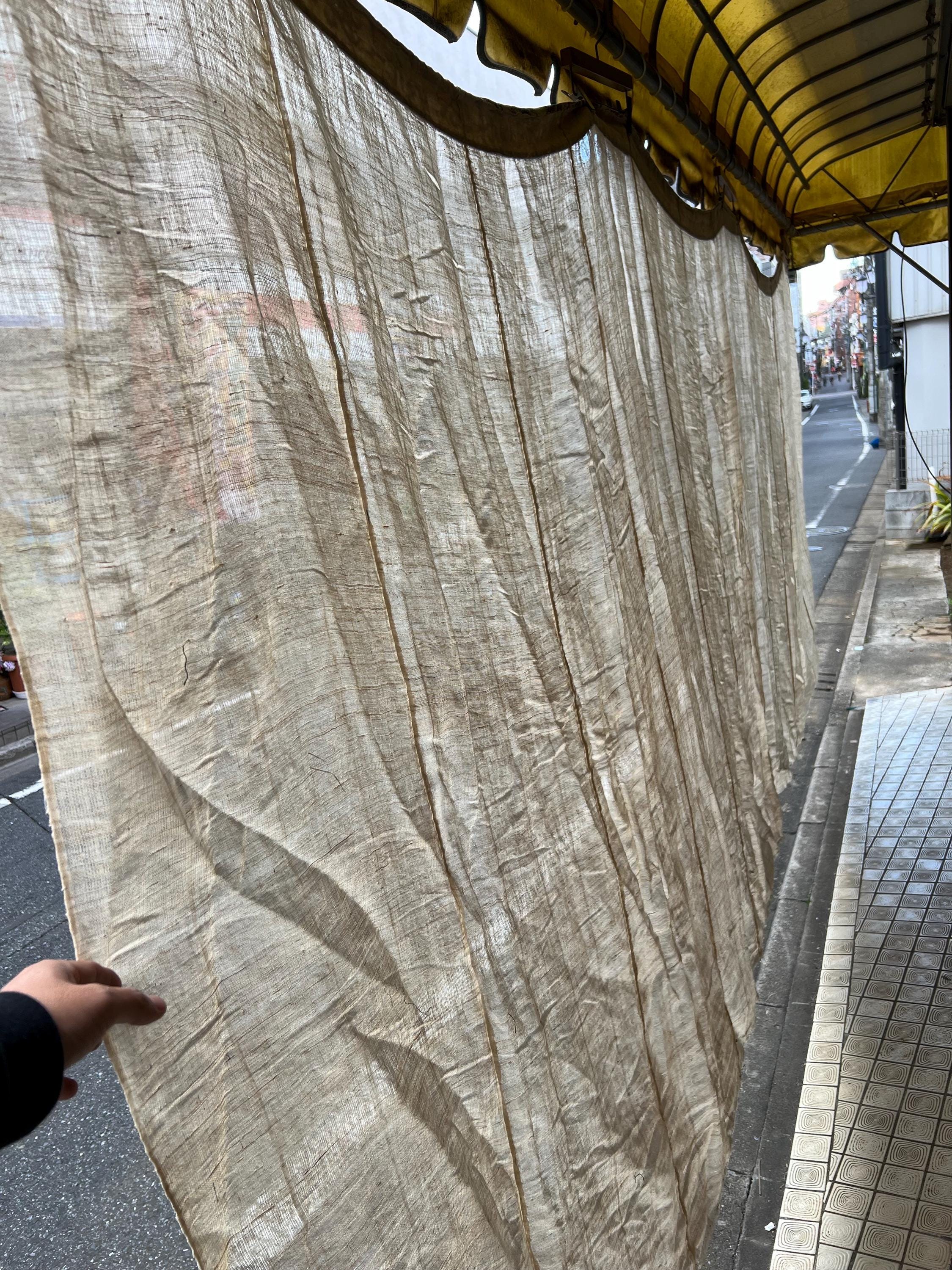 Vintage Japanese Super Large Natural Color Hemp Kaya