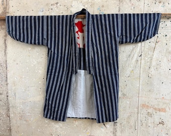 ヴィンテージ 日本製 藍染め 消防士半纏 ジャケット #1760 - Etsy 日本