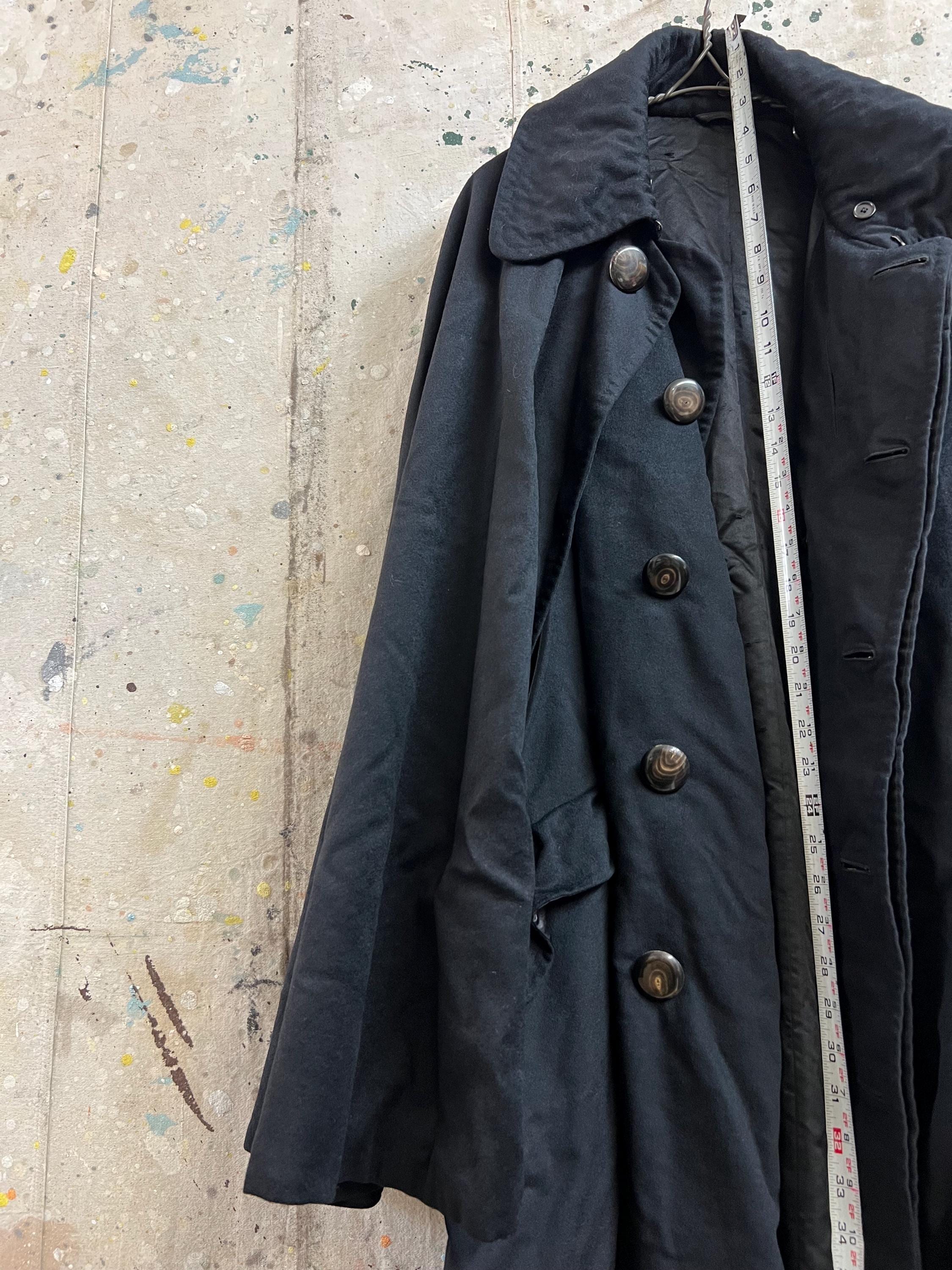 Vintage Japanese Wool Inverness Coat Around Taisho Era #3517