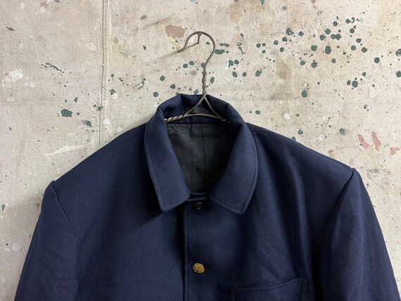 Vintage Japanese National Railroad Wool Jacket #1721 - Etsy