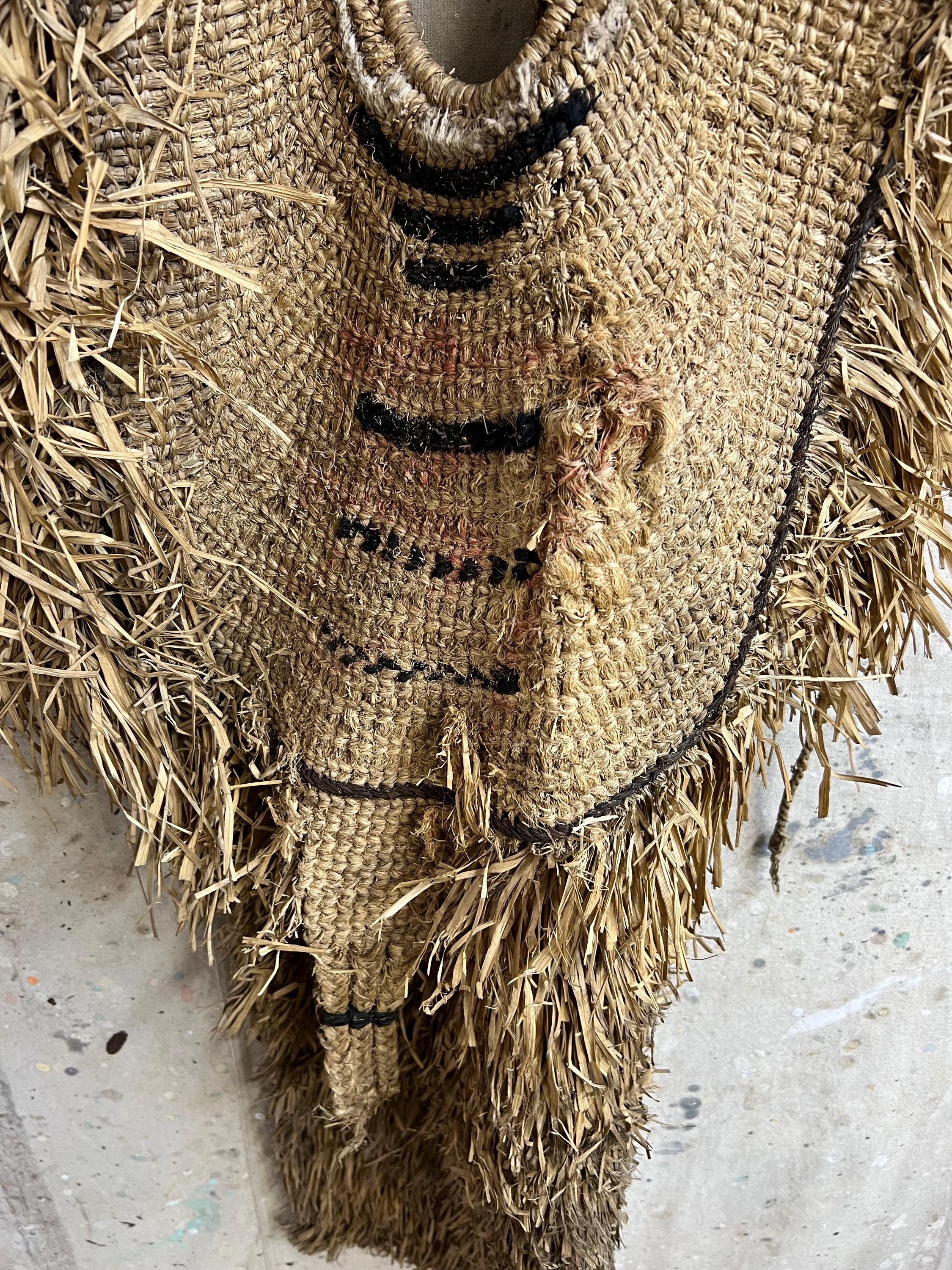Vintage Japanese Mino Hand Woven Straw Rain Cape #3042 - Etsy