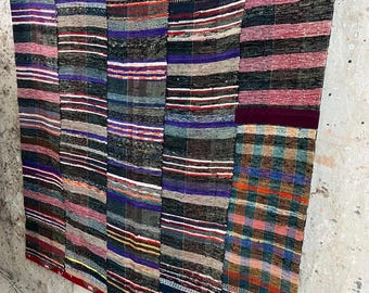 Vintage Japanese Indigo Dyed Boro Patched Rug #3911 - Etsy