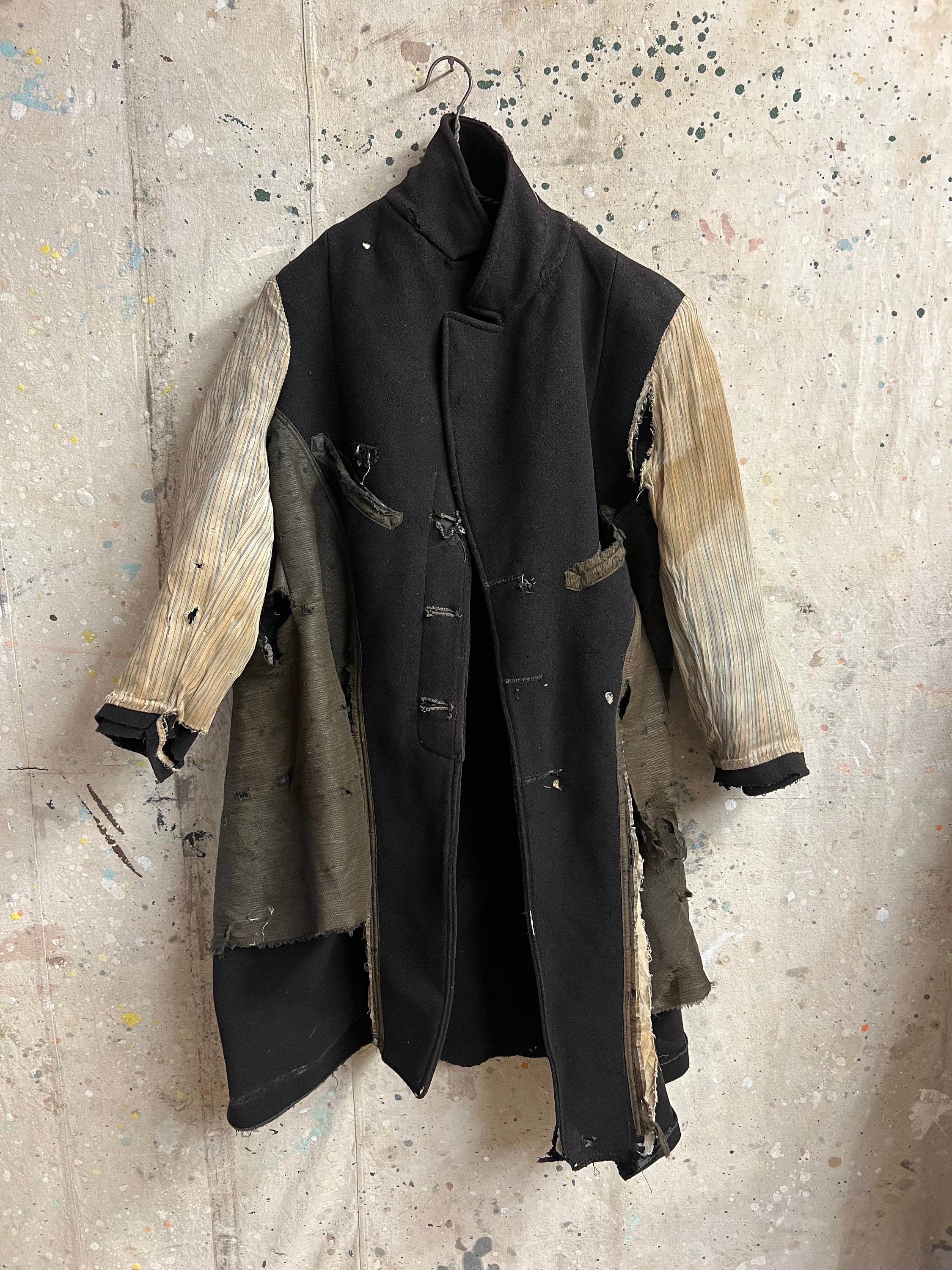 ジャケット・アウター Japan vintage wool coat military boro Vintage Military Army Wool Coat Jacket Size 36 R Green | eBay