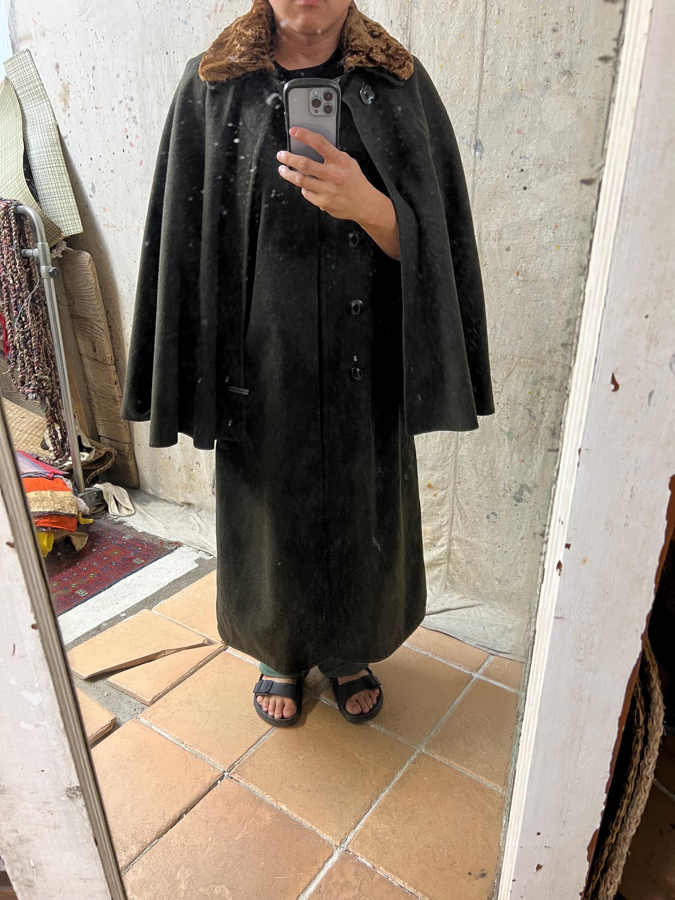 Vintage Japanese Wool Inverness Coat Around Taisho Era #3496 - Etsy