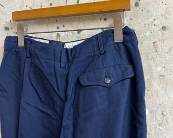 Vintage Japanese Cotton Wool Pants #2285 - Etsy