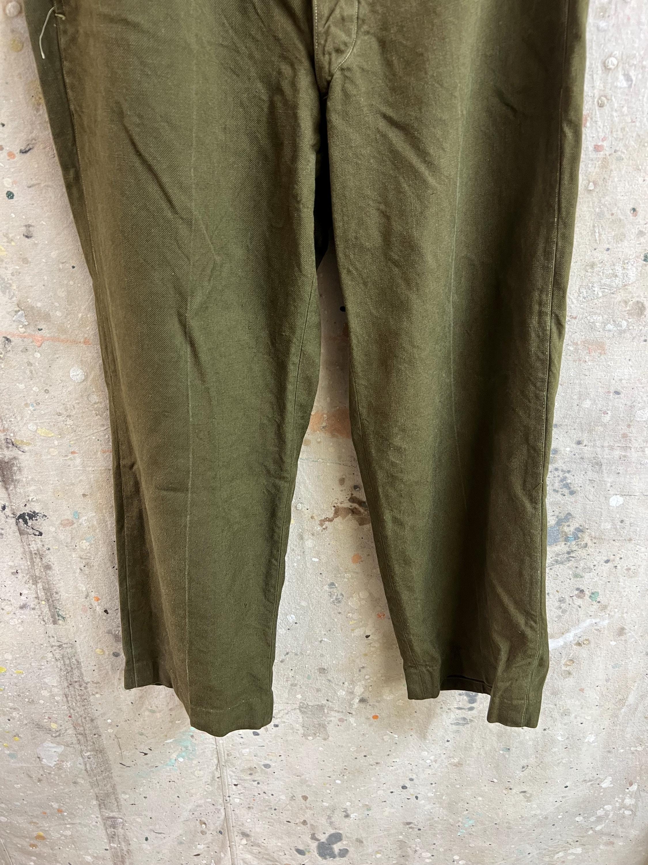 Vintage Japanese Cotton Wool Pants #2284 - Etsy