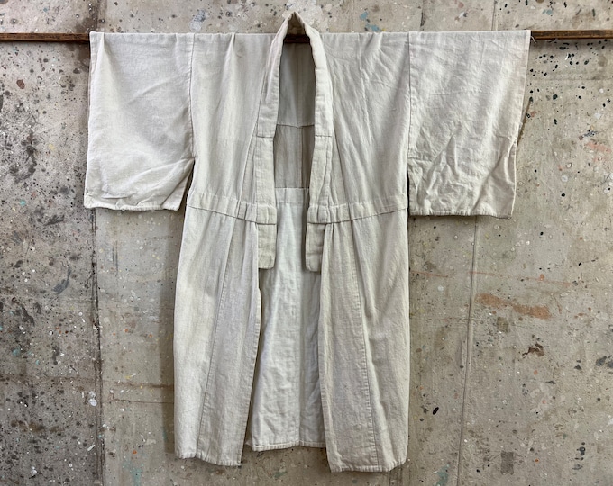 Vintage Japanese Natural Color Monk Kimono#2031 - Etsy