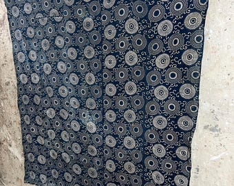 Vintage Japanese 5 Panel Indigo Katazome Dyed Fabric #3773 - Etsy