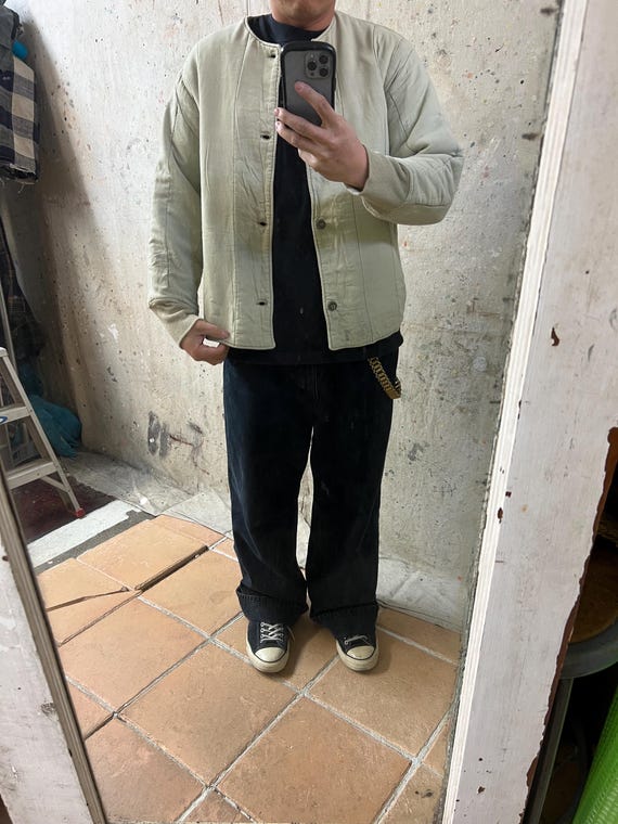 Vintage M60 Bleached Czech Military Liner Jacket #4447 - Etsy