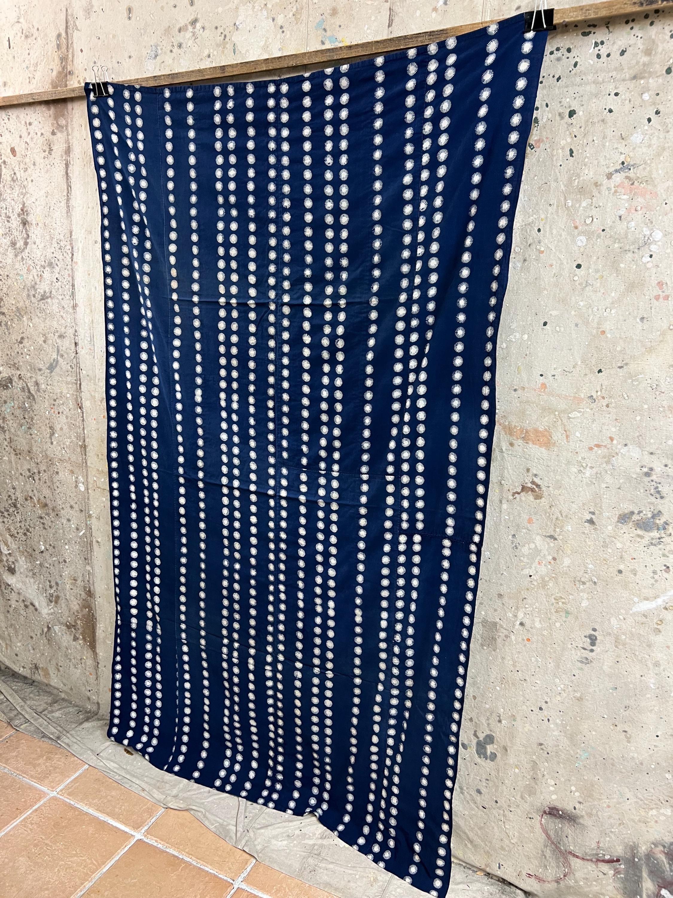 Vintage Japanese Indigo Dyed Fabric #3396 - Etsy