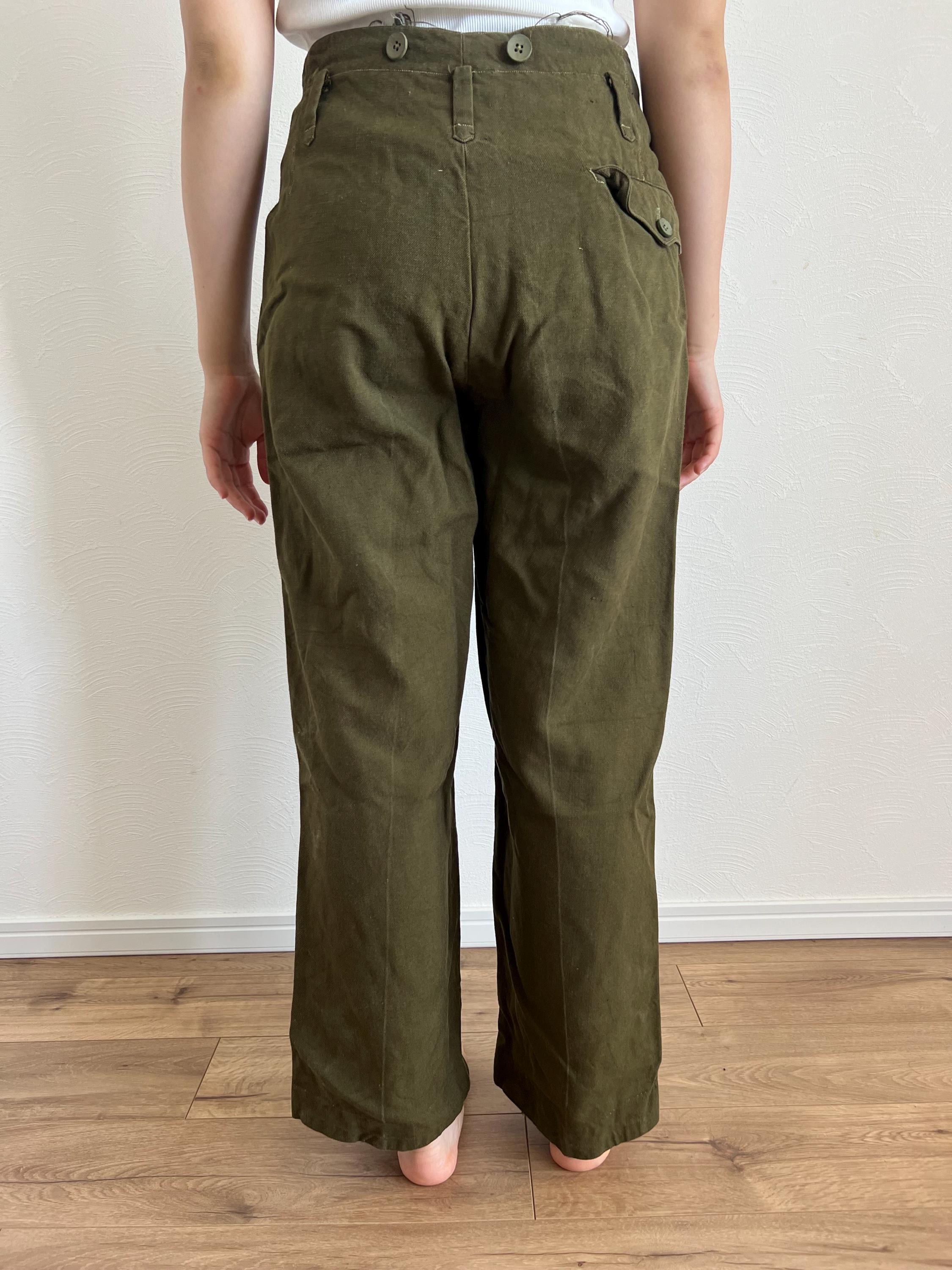 Vintage Japanese Cotton Wool Pants #2284 - Etsy Canada