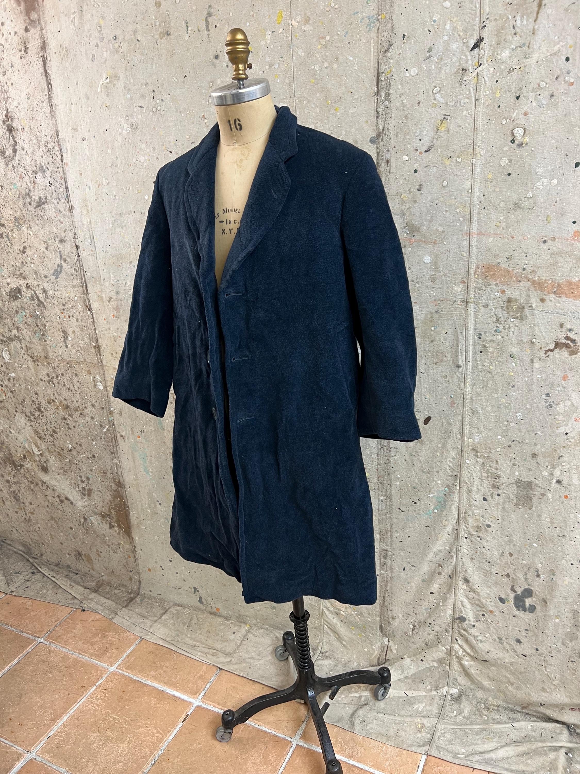 Vintage Japanese Tailor Velor Coat #2239 - Etsy