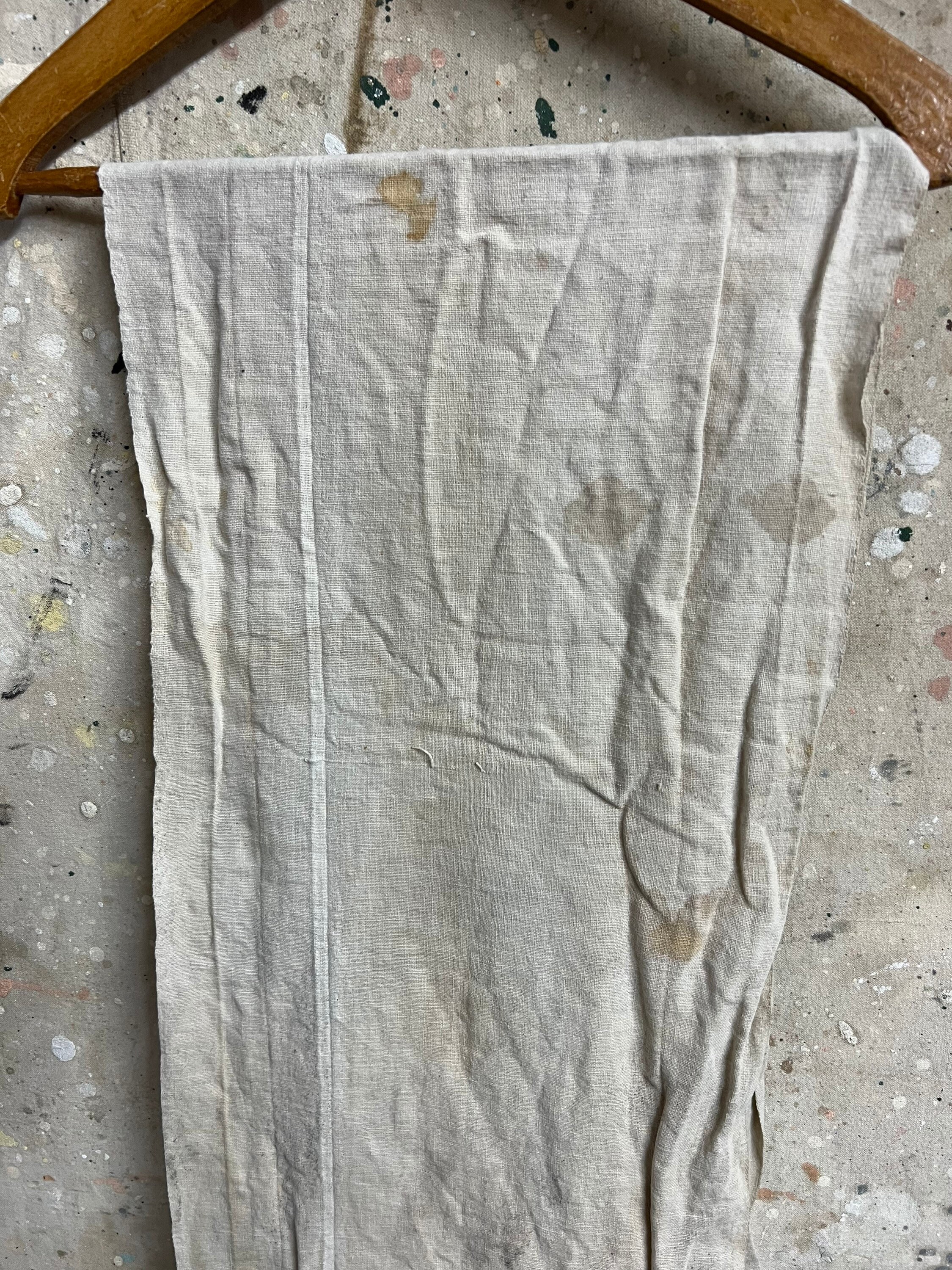 Vintage Japanese Natural Color Boro Fabric Scarf #777 - Etsy