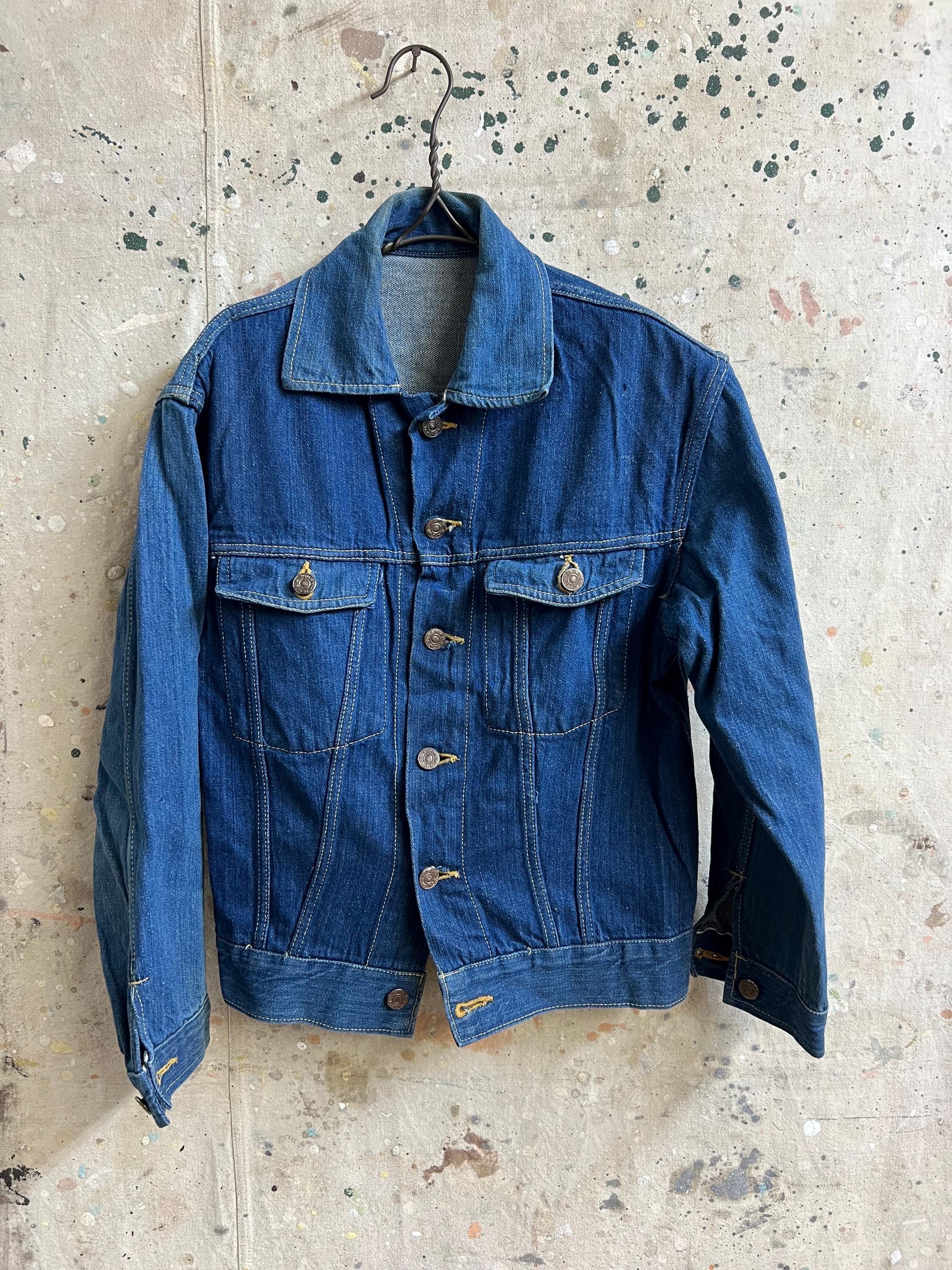 ジャケット・アウター 90s DENIME JACKET Vintage Japanese Denime Jacket #2536 - Etsy