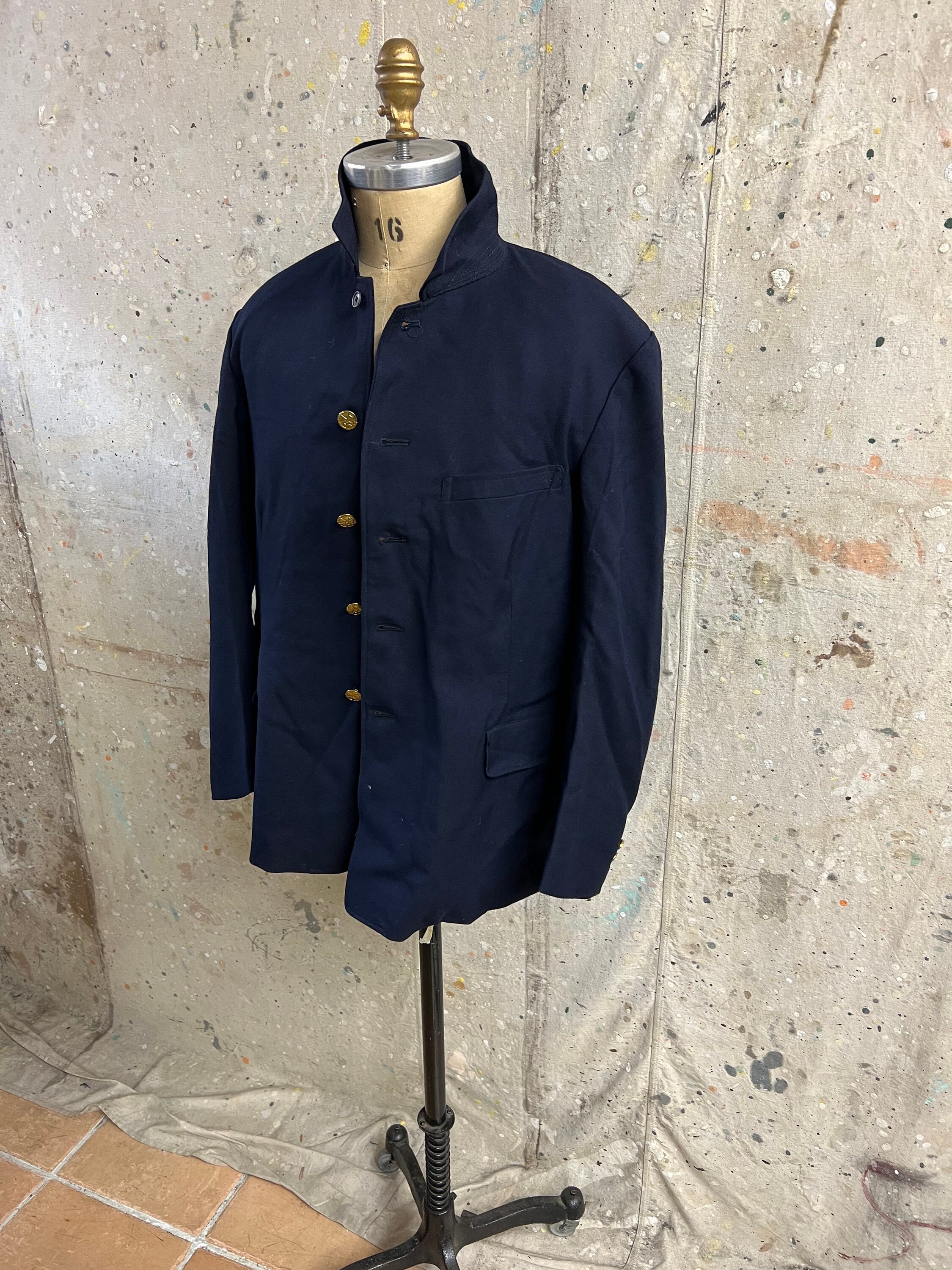 Vintage Japanese National Railroad Wool Jacket #1721 - Etsy