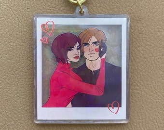 Leon + Ada Polaroid charms