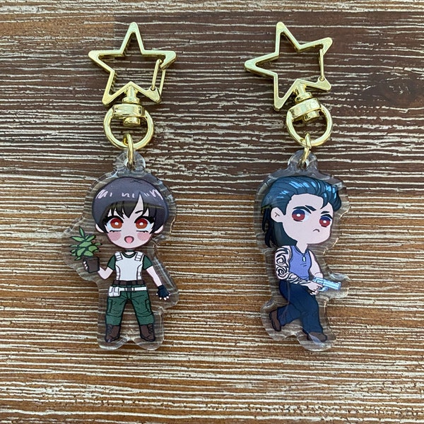 Billy + Rebecca charms