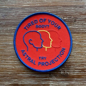 ASTRAL PROJECTION embroidered iron-on patch