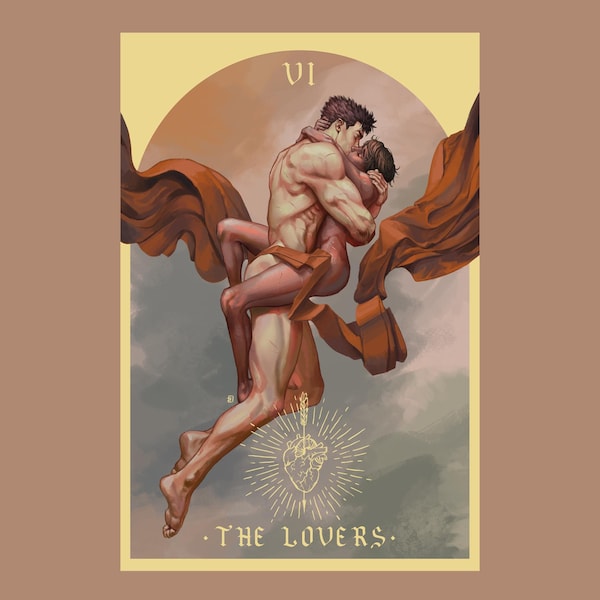 Guts and Casca "The Lovers" art print