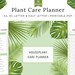 Carlie reviewed Plant Planner Printable, Houseplant Journal, Indoor Plant Care Tracker, House Plant Watering Log, Plant Care Planner Bundle PDF Inserts
