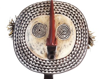 Sese Wood Bwa Sun Dancer Festival Mask/African Art/African Decor/GHANA