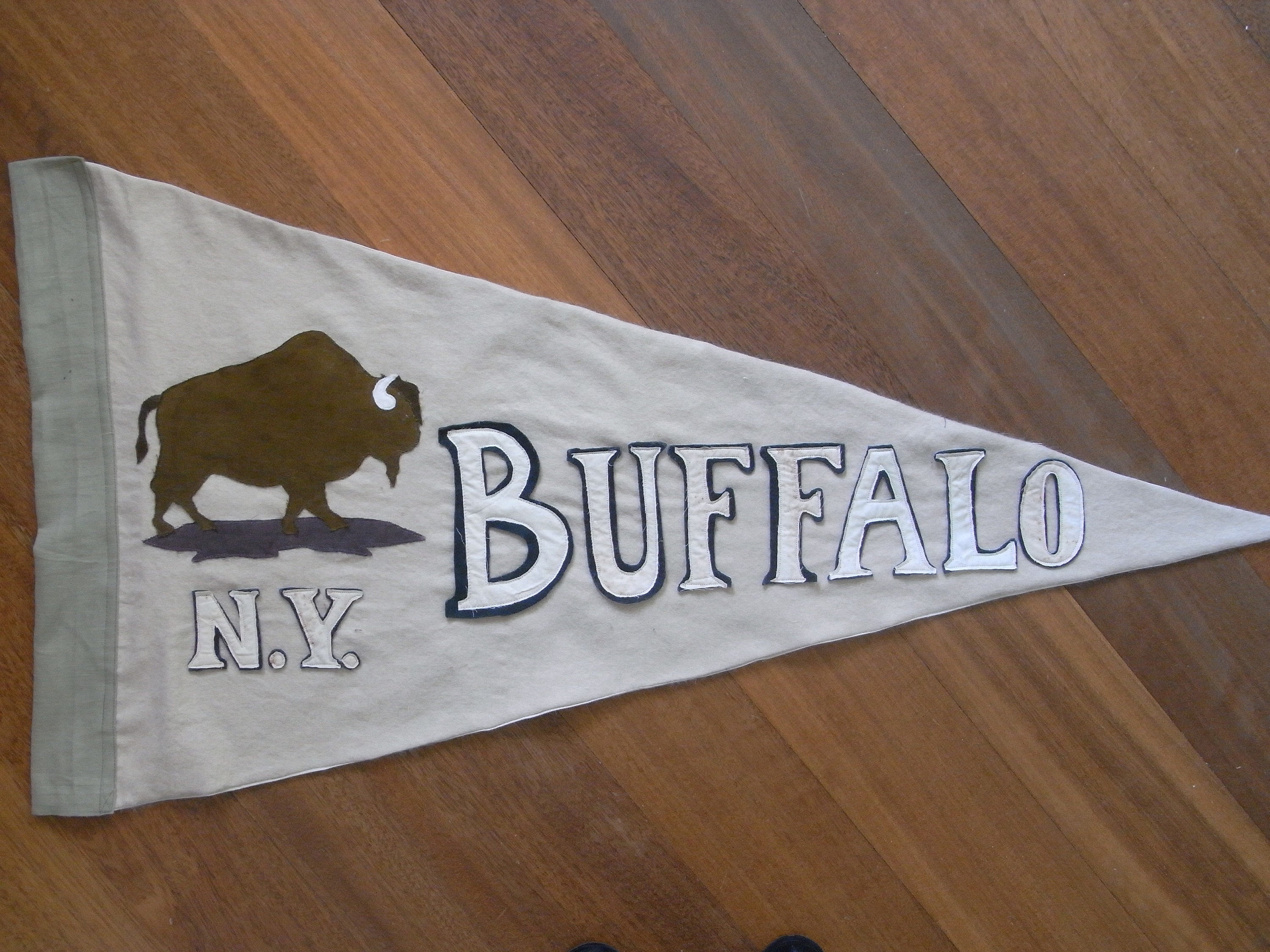 Buffalo Pennant of Buffalo New York Vintage old Look Etsy