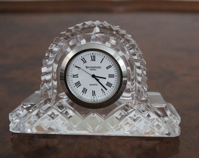Vintage Waterford Crystal Clock Etsy