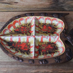 1970&#39;s Treasure Craft Fish Platter