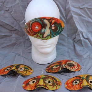 Five Assorted Vintage Masks