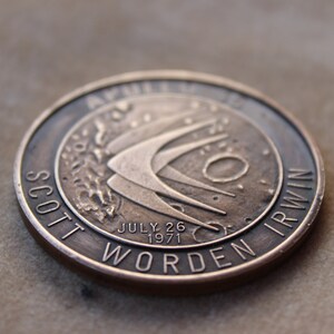 1971 Commemorative, Apollo 15 Coin - Etsy