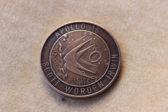 ApoLLo  XV  1971年　 1971 Commemorative, Apollo 15 Coin - Etsy