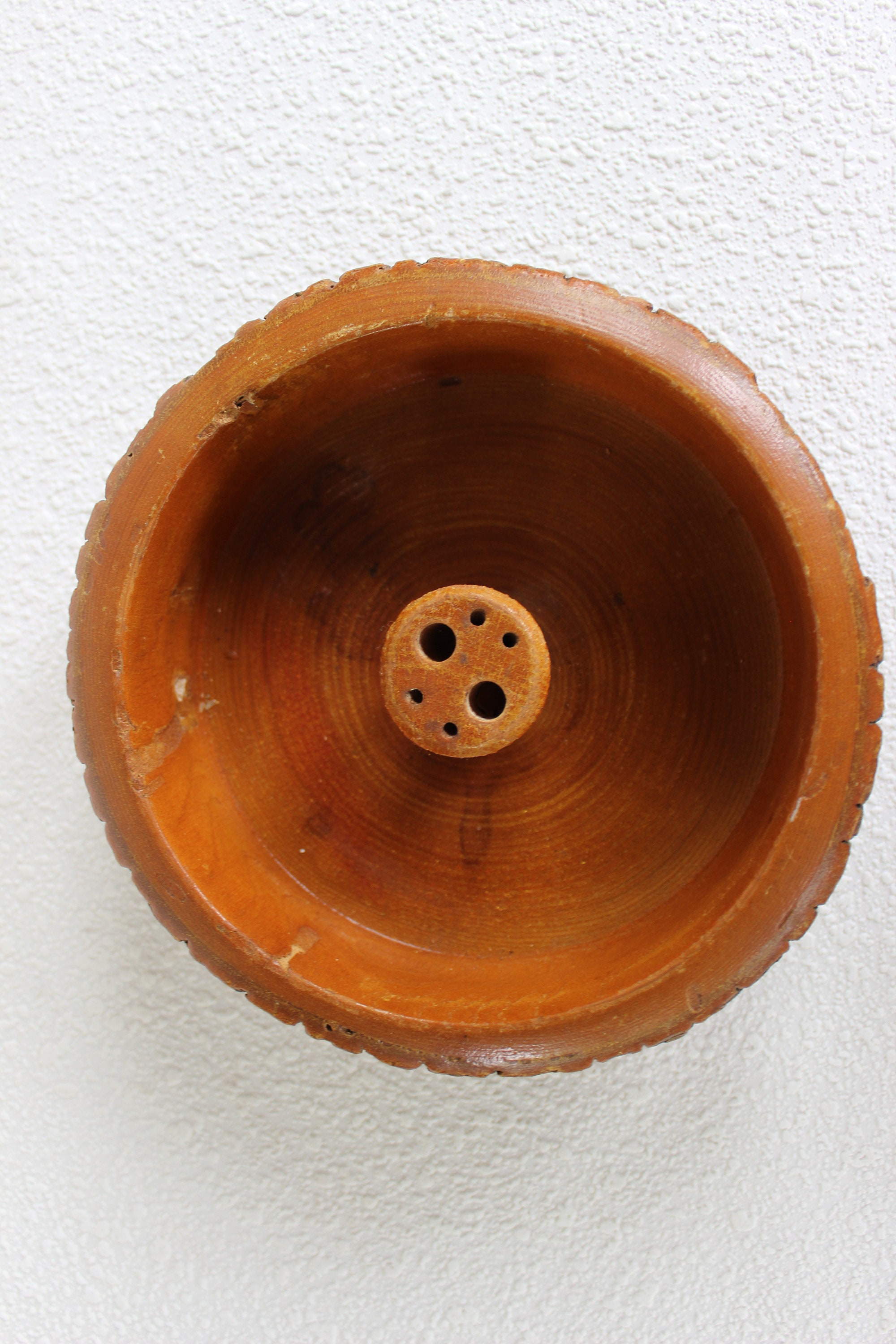 Rustic Ware Wooden Nutcracker Bowl Etsy