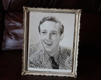 1940's Ray Bolger Autographed Framed Picture