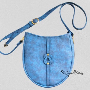 Infinity Crossbody Bag A Quaint Stitch PDF Sewing Pattern, AQS Patterns, Sling bag Pattern, Crossbody bag image 1