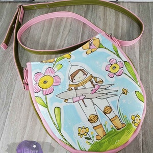 Infinity Crossbody Bag A Quaint Stitch PDF Sewing Pattern, AQS Patterns, Sling bag Pattern, Crossbody bag image 9