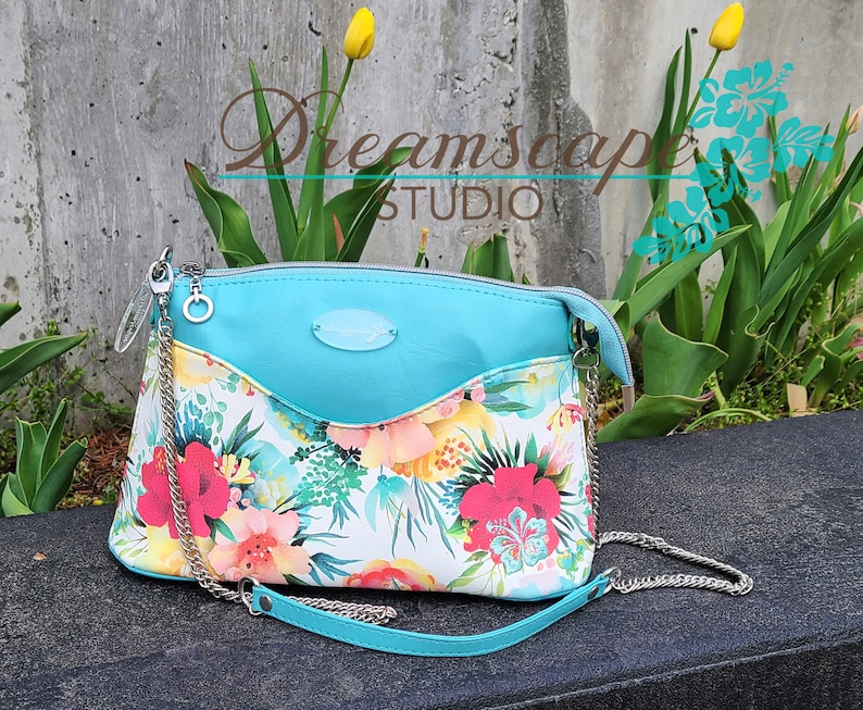 Aurora 3D Pouch and Crossbody A Quaint Stitch PDF Sewing Pattern, Pouch Pattern, Purse Sewing Pattern, Multi-purpose Organizer image 4