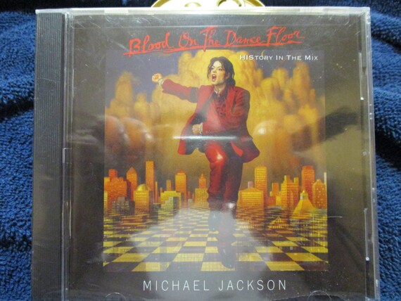 Vintage 1997 Cd Michael Jackson Blood On The Dance Etsy