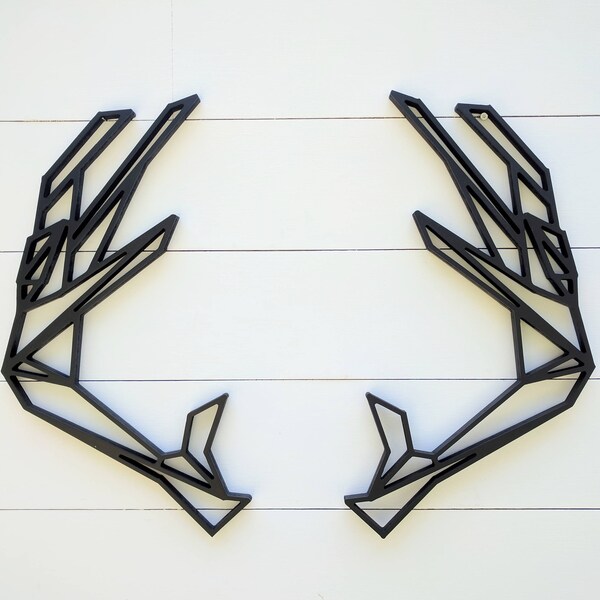 Wall Antlers Etsy