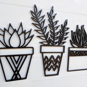 Plant Wall Hanging | geometric wall decor | plant art
