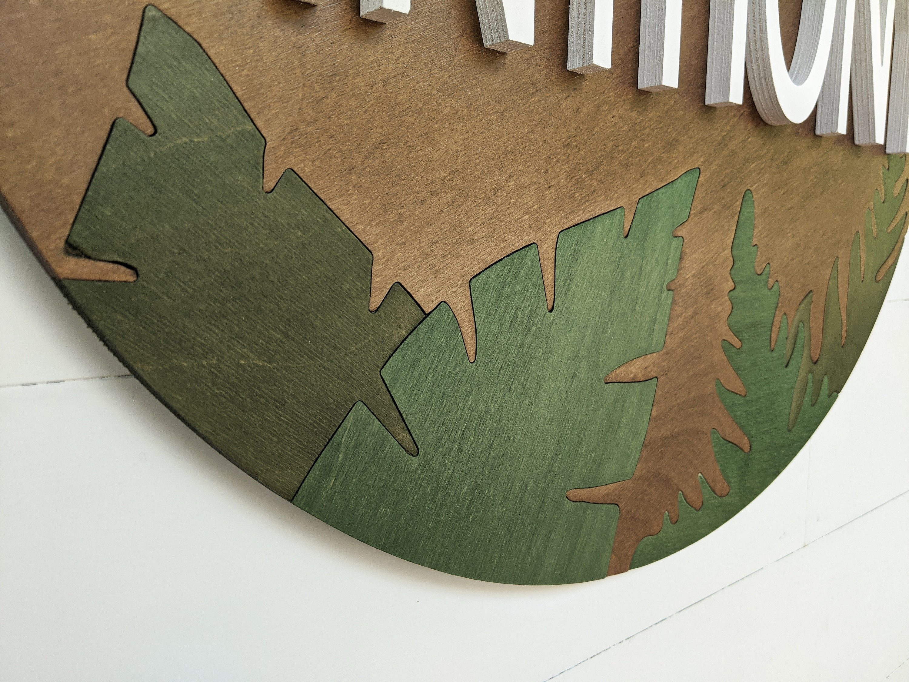 Wooden Jungle Nursery Name Sign Nursery Wall Art Jungle Etsy