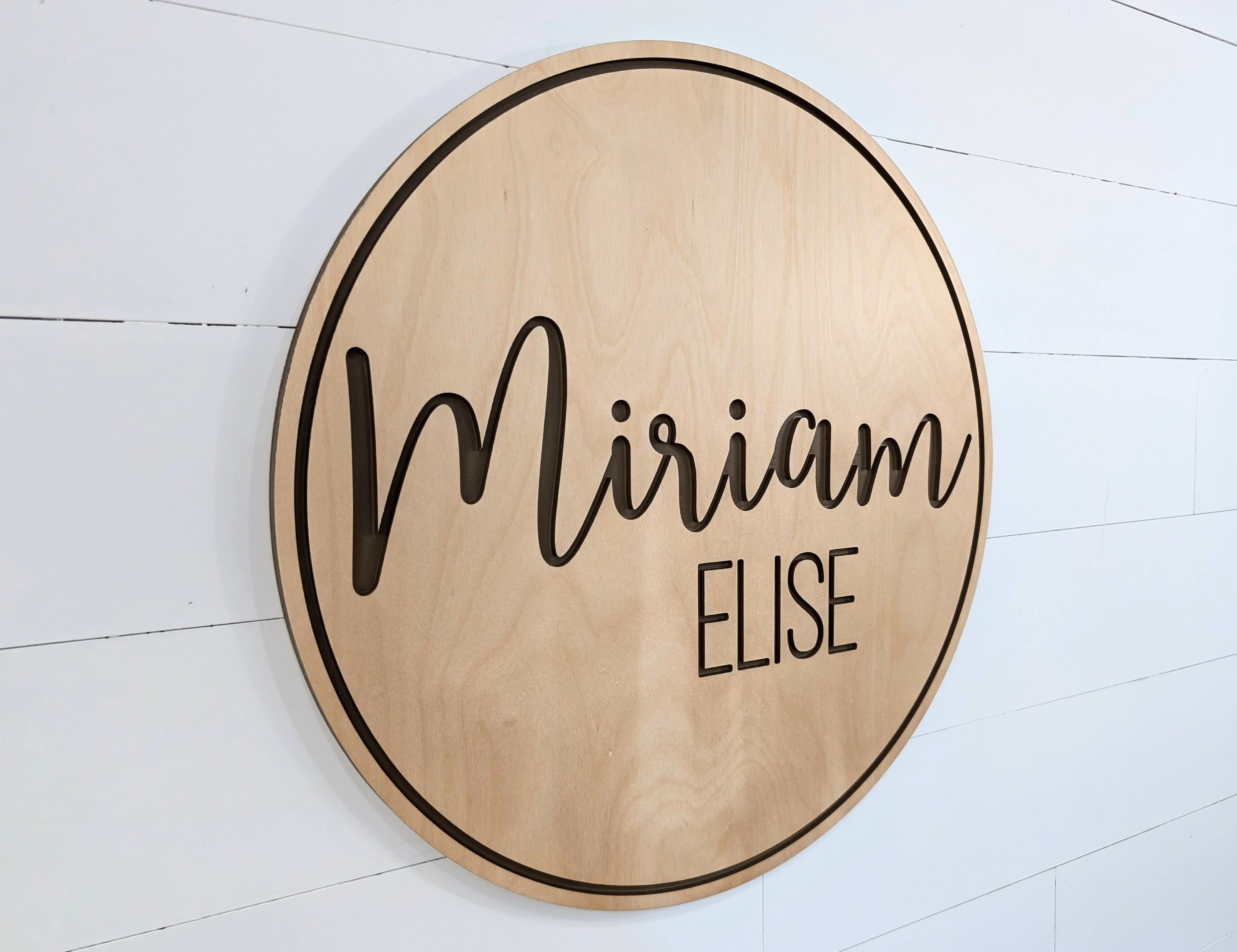 Wooden Nursery Name Sign | Nursery Wall Art | Custom Name Crib Sign ...