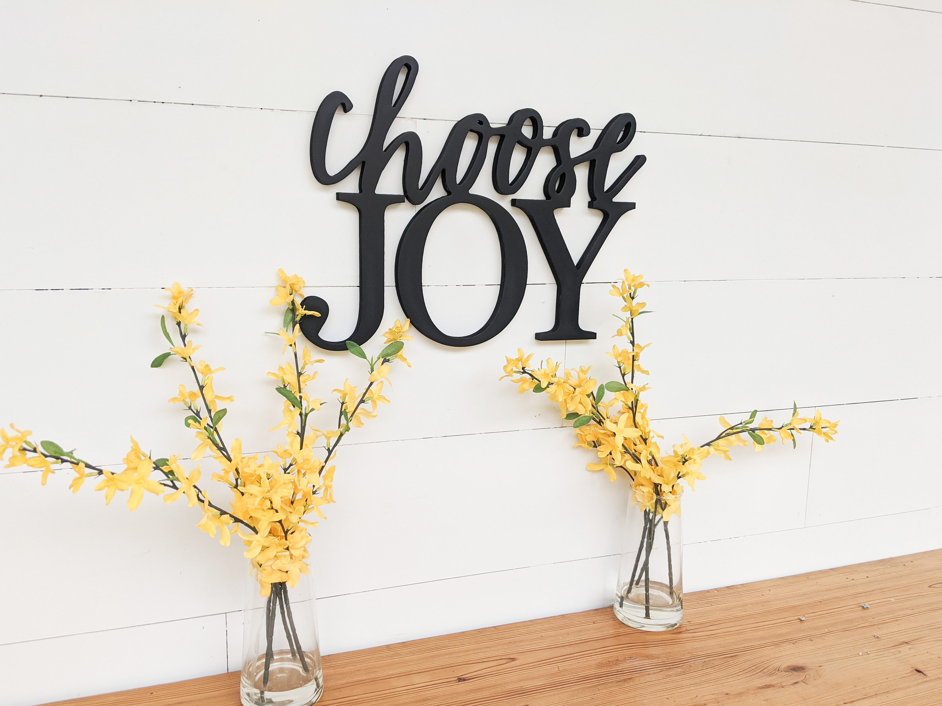 Choose Joy Wall Sign Choose Joy Wooden Sign Choose Joy Etsy