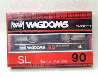 Wagdoms SL90 Normal Position Audio Cassette Tapes, New