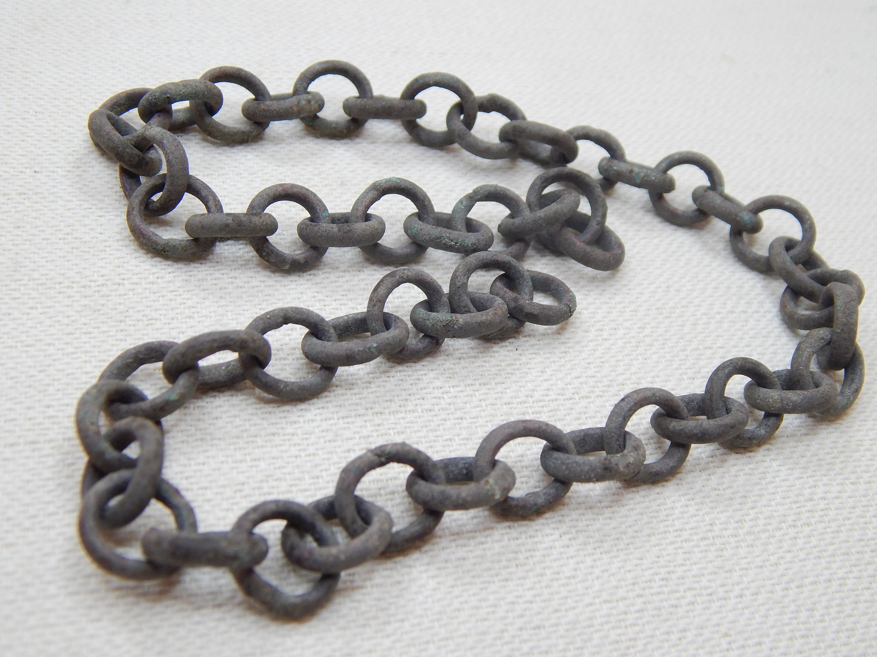 Ancient Medieval Bronze Chain Etsy