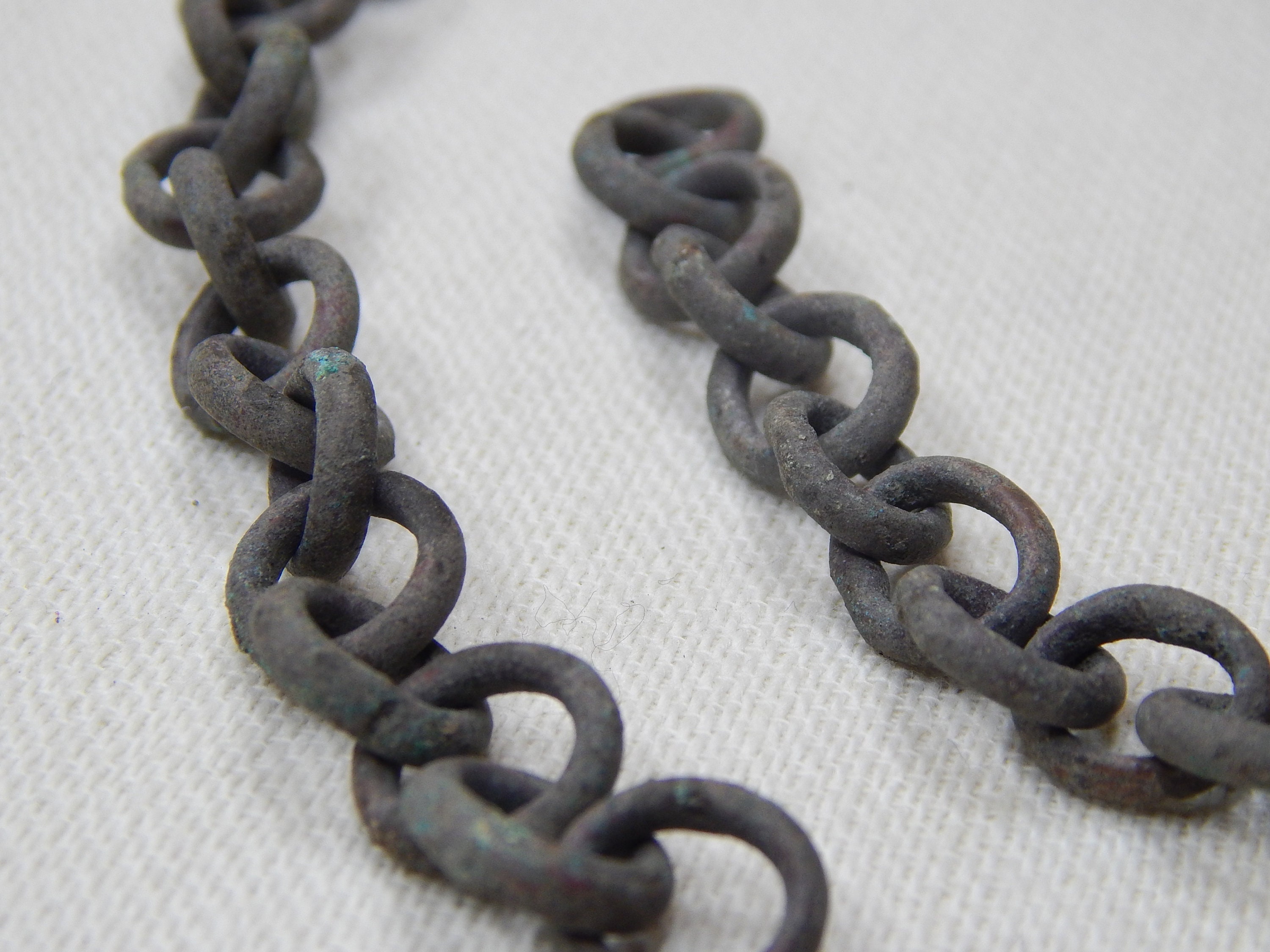 Ancient Medieval Bronze Chain Etsy