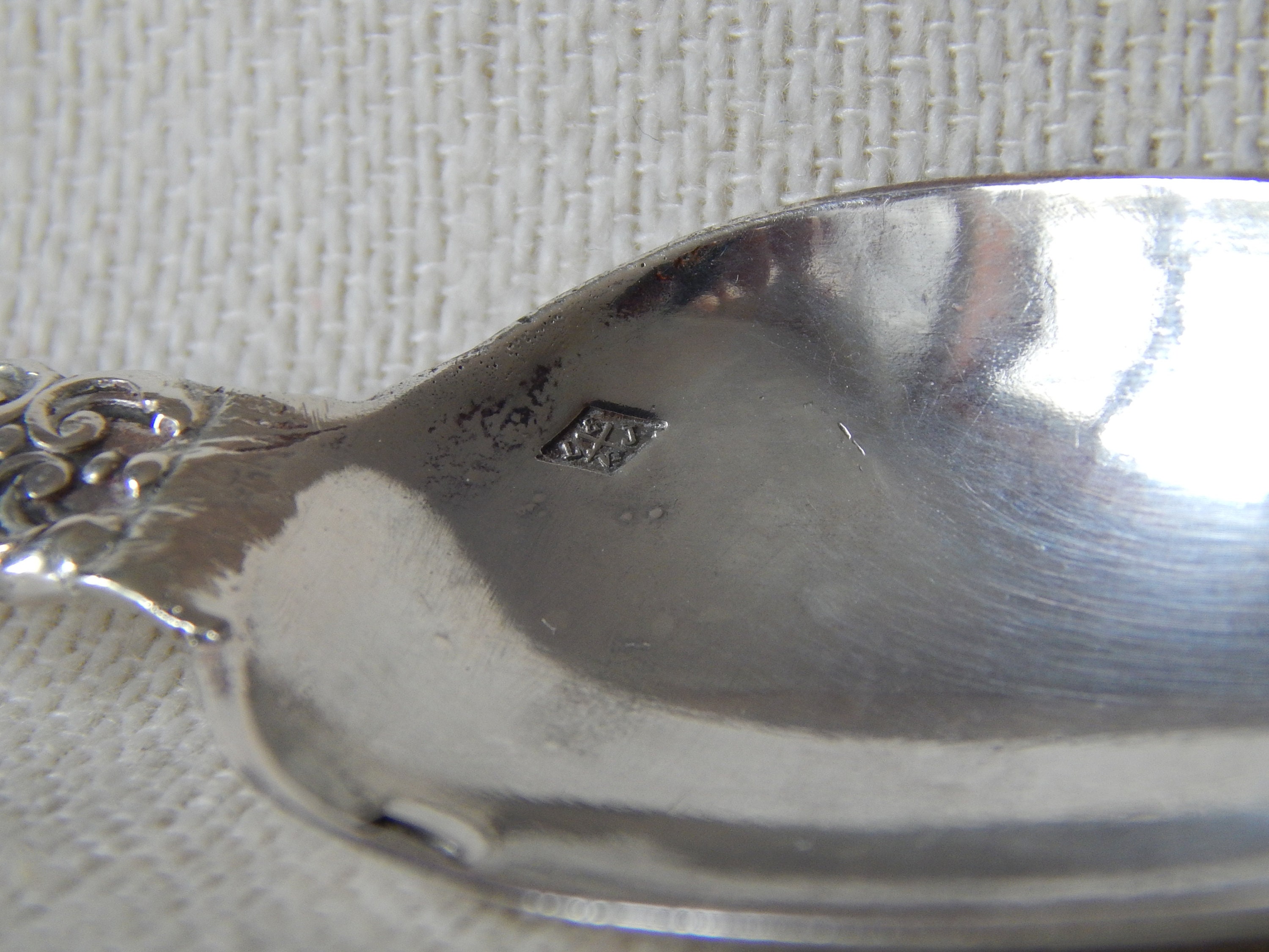 Antique French Silver Spoon 183 grams. Sterling Citrus Fruit Etsy